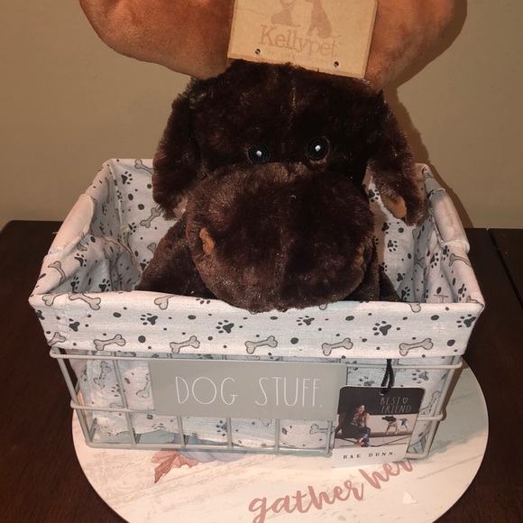 Rae Dunn Other - Rae Dunn DOG STUFF  basket